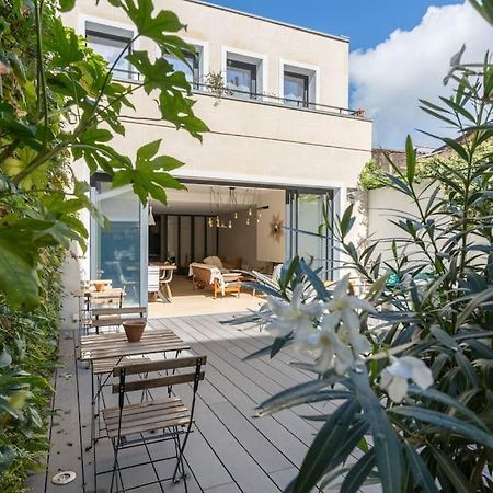 Maison d’hôtes, terrasse&jacuzzi en plein centre Bordéus Exterior foto